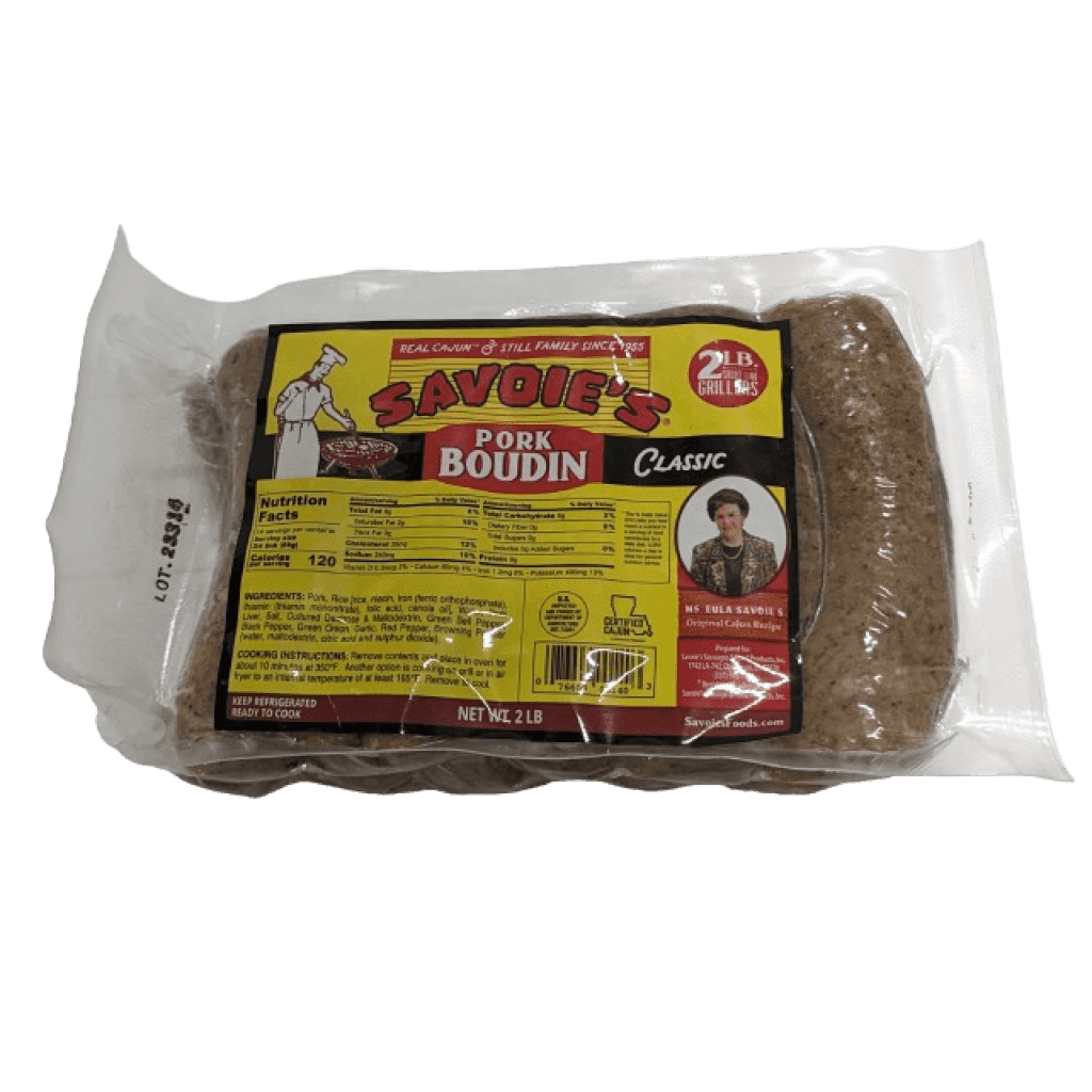 Savoie's Classic Pork Boudin Party Links