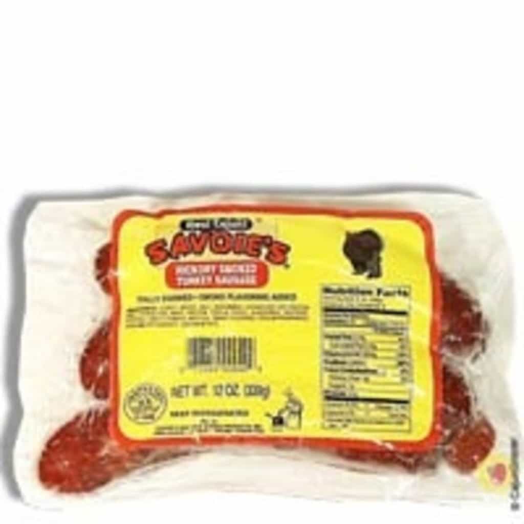 Savoie's Smoked Turkey Sausage