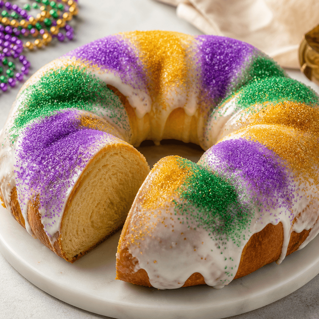King Cake from Savoie's