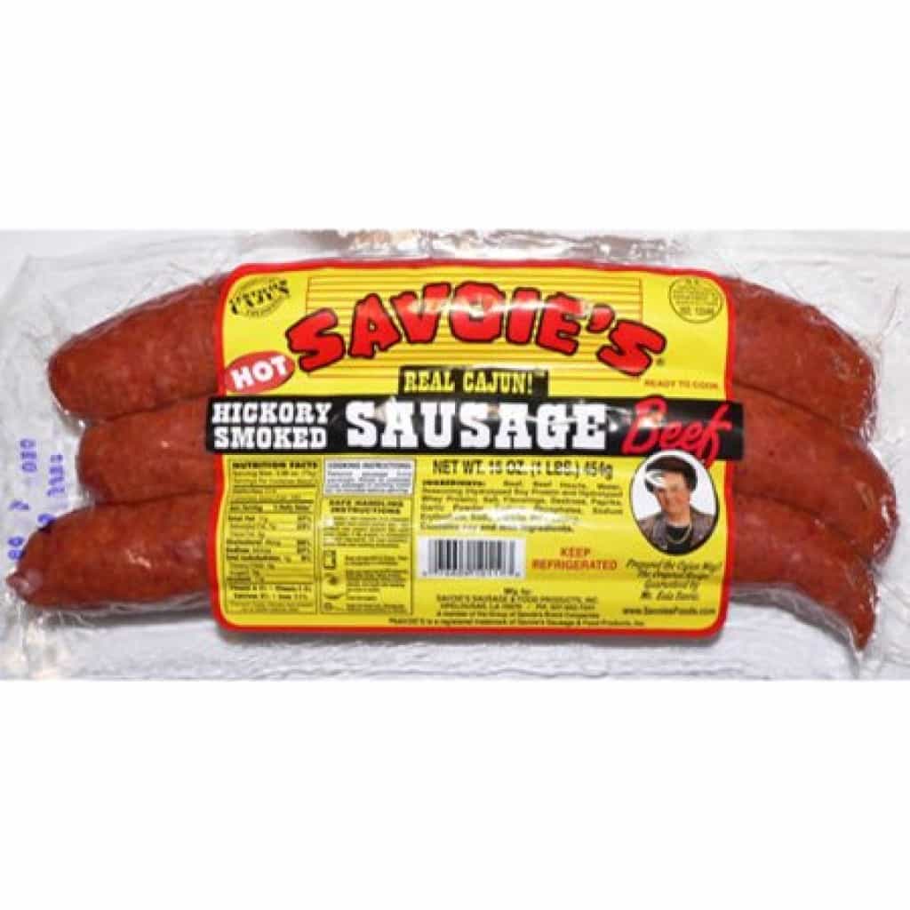 Savoie's Smoked Beef - Hot flavor